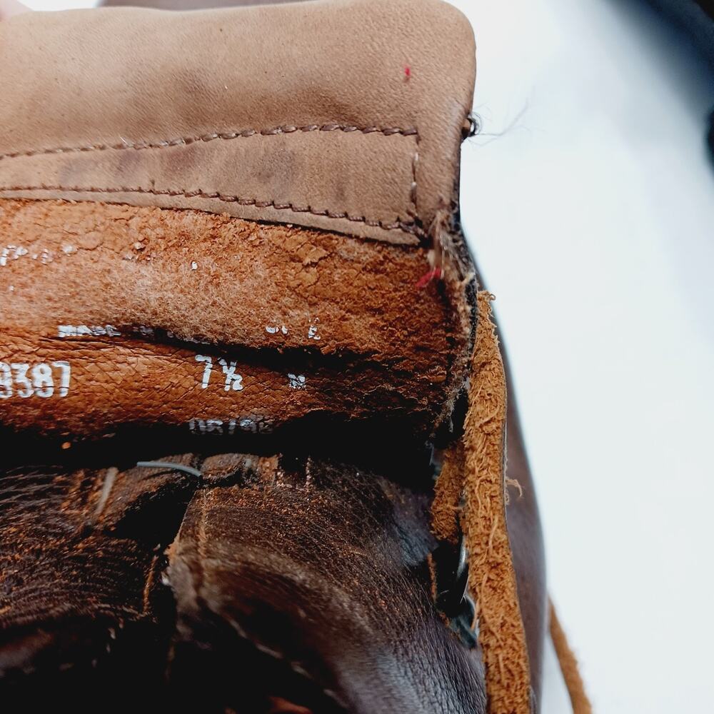 Shoes Women Boot Ankle Timberland Alpine Hiking Eyelet Tie Tongue VTG 96 Sz 7.5M - Picture 12 of 13